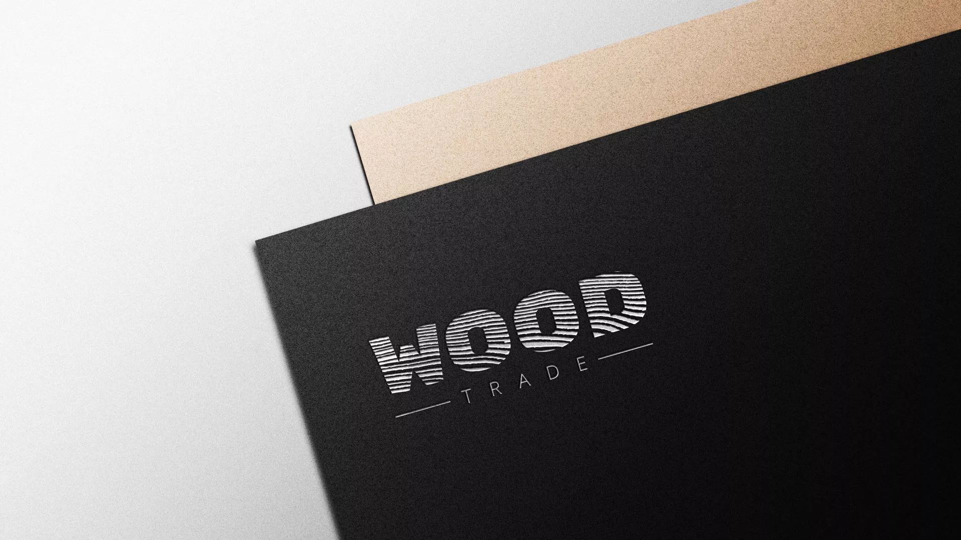 Разработка логотипа для компании «Wood Trade» в Выксе