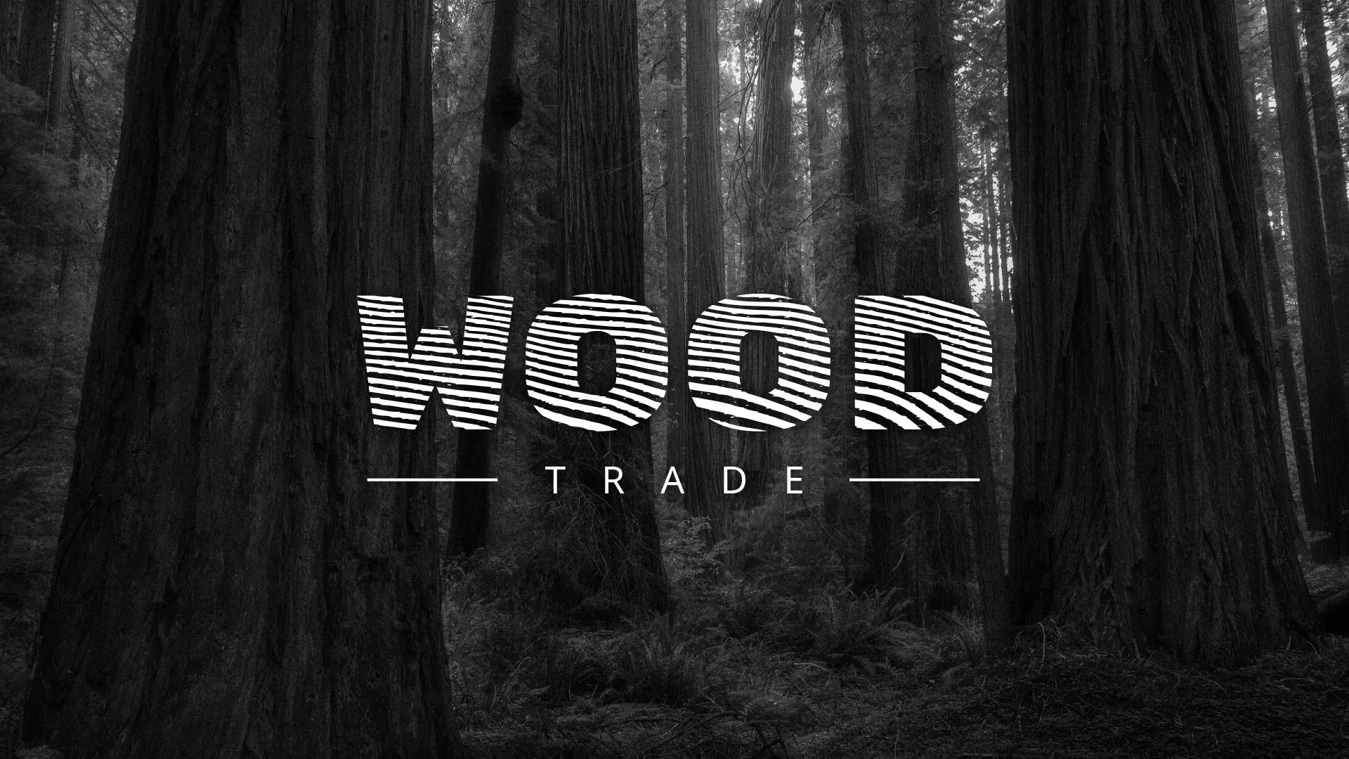 Разработка логотипа для компании «Wood Trade» в Выксе