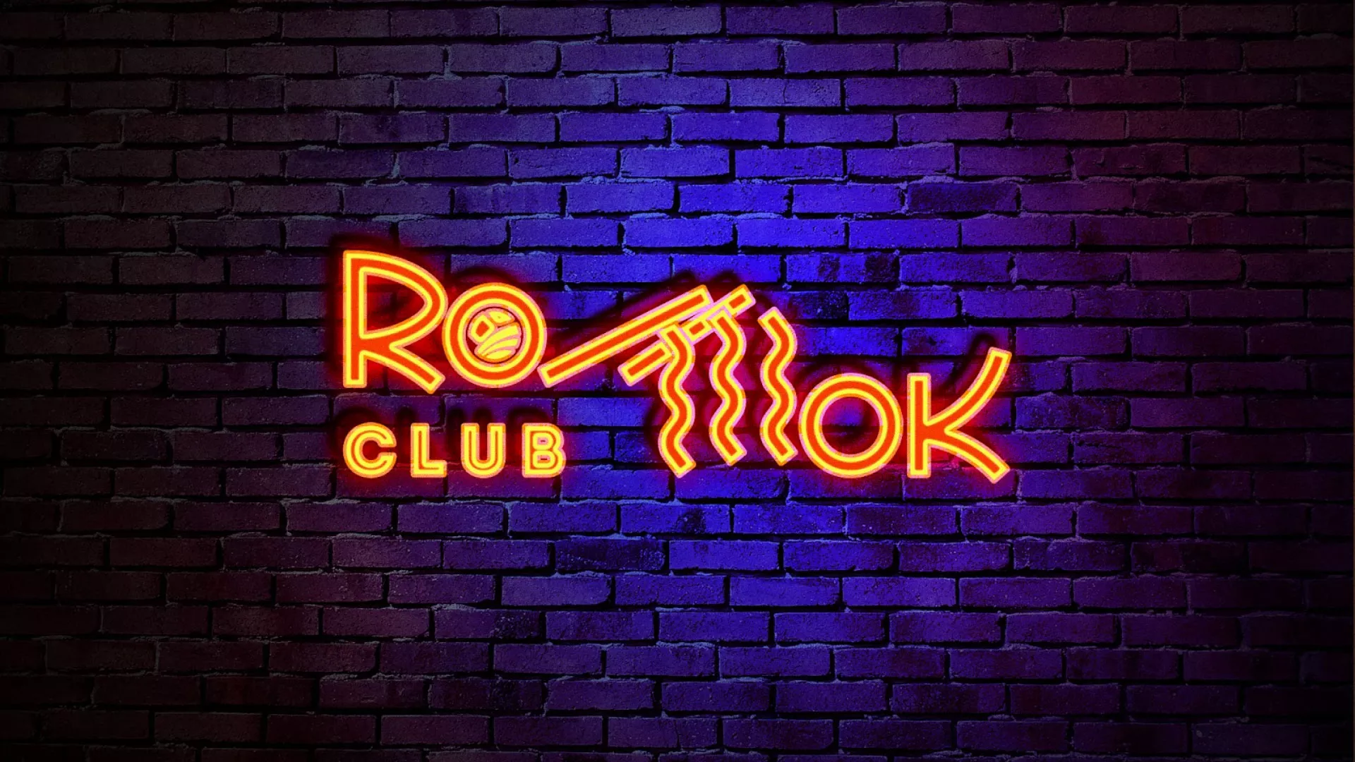 Разработка интерьерной вывески суши-бара «Roll Wok Club» в Выксе