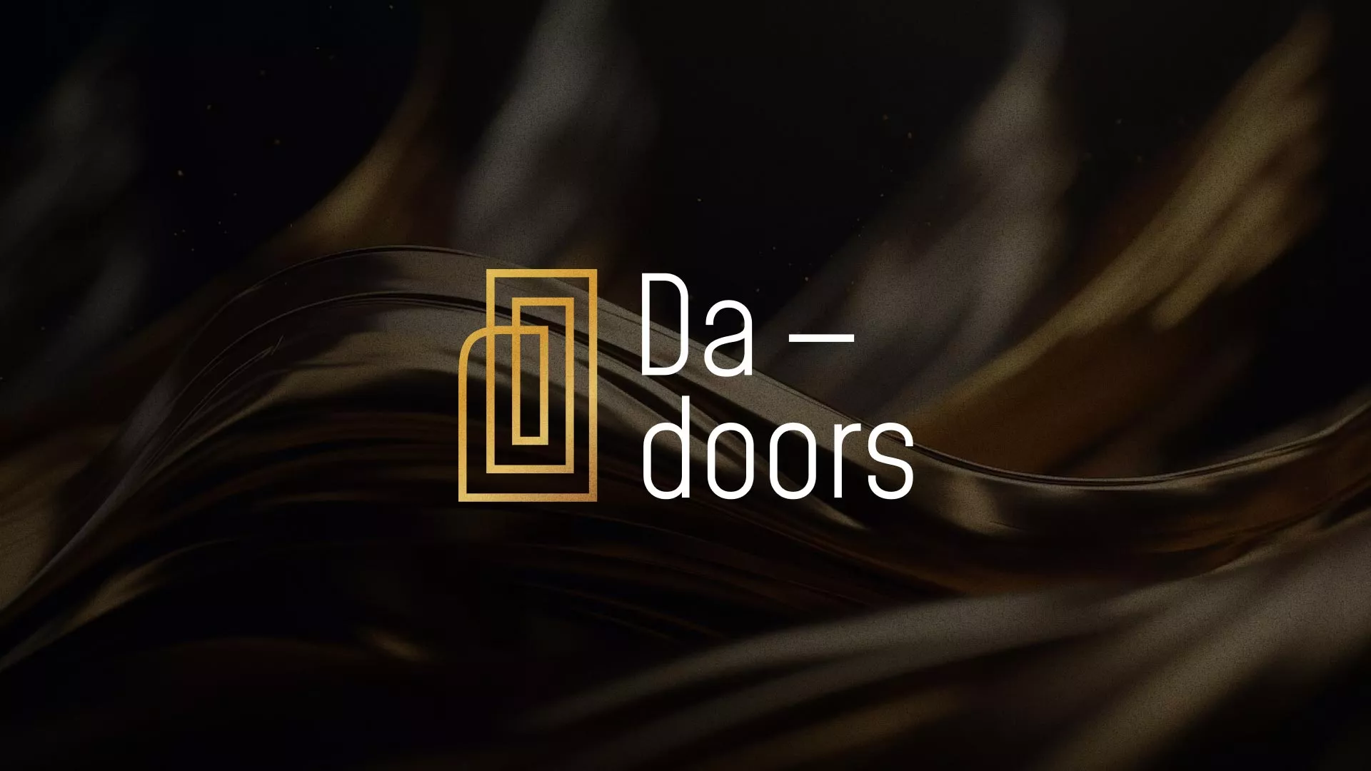 Разработка логотипа для компании «DA-DOORS» в Выксе